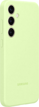 Panel Samsung Silicone Case do Samsung Galaxy S24+ Light Green (8806095426839) - obraz 4