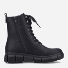 Жіночі зимові черевики високі Rieker RIEX3400-00_CO 39 Чорні (4060596831354) - зображення 3