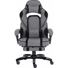 Кресло игровое gt Racer x-2749-1 Gray/Black Suede (x-2749-1 Fabric Gray/Black Suede)