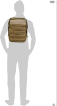 Штурмовий рюкзак Кіборг кордура k6074 Койот (2023121101249) - зображення 11