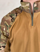 Форма тактична штани з наколінниками та убакс ріп-стоп CoolMax tactical Мультикам Койот (567) , 2XL - зображення 8