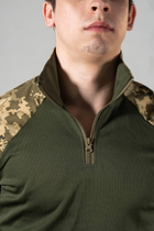 Військова форма убакс з коротким рукавом та штани CoolMax ріп-стоп tactical Піксель Олива (587) , L - зображення 8