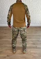Военная форма убакс со штанами tactical рип-стоп CoolMax Мультикам Койот (557) , 3XL - изображение 6