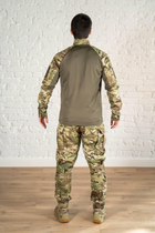 Военная форма штаны с наколенниками и убакс CoolMax рип-стоп tactical Олива Мультикам (599) , XL - изображение 4