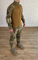 Форма військова убакс зі штанами tactical ріп-стоп CoolMax Піксель Койот (560) , M - зображення 6