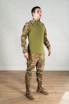 Армейская форма убакс со штанами tactical рип-стоп ХБ Олива Мультикам (580) , 2XL - изображение 7