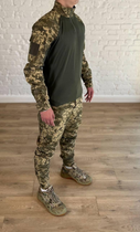 Форма армейская убакс со штанами tactical CoolMax рип-стоп Пиксель Олива (559) , M - изображение 8