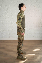 Військова форма штани з наколінниками та убакс CoolMax ріп-стоп tactical Олива Мультикам (566) , S - зображення 6