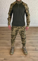 Форма армейская убакс со штанами tactical CoolMax рип-стоп Пиксель Олива (559) , S - изображение 1