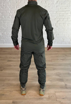 Військова форма убакс зі штанами рип-стоп CoolMax tactical Олива (562) , S - зображення 2