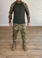 Армейская форма убакс со штанами tactical CoolMax рип-стоп Мультикам Олива (556) , 3XL - изображение 1