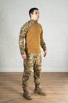 Форма армейская убакс со штанами tactical coolmax рип-стоп Пиксель Койот (575) , XL - изображение 3