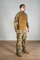 Тактична форма убакс та штани з наколінниками CoolMax ріп-стоп tactical Піксель Койот (570) , 2XL - зображення 3