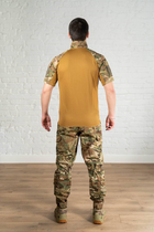 Тактическая форма брюки и убакс с коротким рукавом CoolMax рип-стоп tactical Мультикам Койот (591) , L - изображение 3