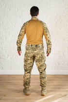 Форма армейская убакс и штаны с наколенниками CoolMax рип-стоп tactical Пиксель Койот (595) , 2XL - изображение 2
