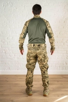 Форма военная убакс и штаны с наколенниками рип-стоп CoolMax tactical Пиксель Олива (596) , XL - изображение 8