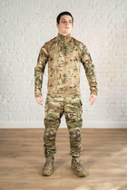 Тактическая форма убакс и штаны с наколенниками CoolMax рип-стоп tactical Мультикам (597) , S - изображение 6