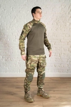 Военная форма штаны с наколенниками и убакс CoolMax рип-стоп tactical Олива Мультикам (599) , 3XL - изображение 3