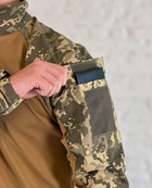 Форма армейская убакс и штаны с наколенниками CoolMax рип-стоп tactical Пиксель Койот (595) , L - изображение 7