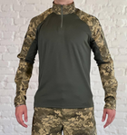 Форма военная штаны с наколенниками и убакс рип-стоп CoolMax tactical Олива Пиксель (569) , 3XL - изображение 5