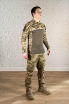 Форма тактическая штаны с убаксом tactical CoolMax рип-стоп Пиксель Олива (603) , S - изображение 8