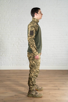 Форма тактическая штаны с убаксом tactical coolmax рип-стоп Пиксель Олива (574) , 3XL - изображение 3