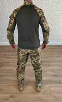 Форма армейская убакс со штанами tactical CoolMax рип-стоп Пиксель Олива (559) , 2XL - изображение 3