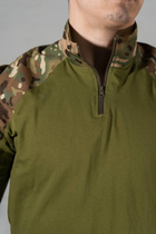 Армейская форма убакс со штанами tactical рип-стоп ХБ Олива Мультикам (580) , M - изображение 8