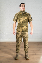 Армійська форма убакс з коротким рукавом та штани ріп-стоп CoolMax tactical Піксель (586) , XL - зображення 1