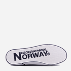 Tenisówki męskie do kostki Geographical Norway GNM21107-17 40 Białe (8445377017268) - obraz 5