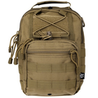Рюкзак однолямочний MFH Shoulder Bag Coyote Tan - изображение 2