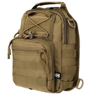 Рюкзак однолямочний MFH Shoulder Bag Coyote Tan - изображение 4