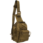 Рюкзак однолямочний MFH Shoulder Bag Coyote Tan - изображение 6