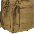 Рюкзак однолямочний MFH Shoulder Bag Coyote Tan - изображение 13