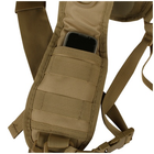 Рюкзак однолямочный MIL-TEC One Strap Assault Pack 10L Coyote - изображение 14