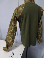 Тактическая рубашка убакс ubacs мужская боевая военная рубашка для ЗСУ размер 54 цвет хищник - изображение 4
