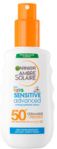 Сонцезахисний спрей Garnier Kids Sensitive Advanced Solar Spray дитячий 150 мл (3600542520270) - зображення 1