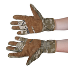 Тактические зимние перчатки Softshell пиксель M - изображение 2