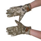 Тактичні зимові рукавиці Softshell піксель L - зображення 1
