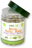 Лікувально-профілактична рослинна добавка Virdol Шкіра, Нігті, Волосся Skin, Nails, Hair (4820277820103) - зображення 7