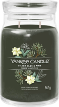 Ароматична свічка Yankee Candle Silver Sage & Pine Large Jar 567 г (5038581129037) - зображення 1