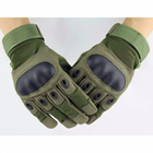Тактичні рукавички із закритими пальцями Oakley / Моторукавички Оліва, XL - зображення 8
