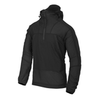 Куртка Helikon-Tex WINDRUNNER - WindPack Nylon, Black 3XL/Regular (KU-WDR-NL-01)