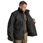 Куртка Helikon-Tex M65 - NyCo Sateen, Black XL/Regular (KU-M65-NY-01) - изображение 7