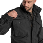 Куртка Helikon-Tex M65 - NyCo Sateen, Black XL/Regular (KU-M65-NY-01) - изображение 8