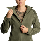 Куртка жіноча Helikon-Tex CUMULUS - Heavy Fleece, Taiga green XL/Regular (BL-CBW-HF-09) - зображення 3