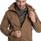 Куртка Helikon-Tex TROOPER - StormStretch, Mud brown S/Regular (KU-TRP-NL-60) - зображення 7