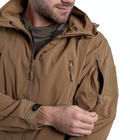 Куртка Helikon-Tex TROOPER - StormStretch, Mud brown 3XL/Regular (KU-TRP-NL-60) - изображение 9