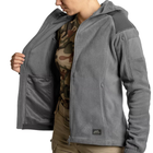 Куртка жіноча Helikon-Tex CUMULUS - Heavy Fleece, Shadow grey S/Regular (BL-CBW-HF-35) - изображение 4