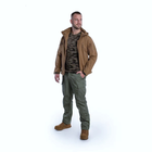 Куртка Helikon-Tex TROOPER - StormStretch, Mud brown XS/Regular (KU-TRP-NL-60) - изображение 4